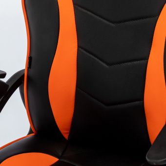 Кресло компьютерное BRABIX "Shark GM-203", экокожа, черное/оранжевое, 532513 за 6&nbsp;227 ₽. Кресла игровые. Доставка по России. Без переплат!