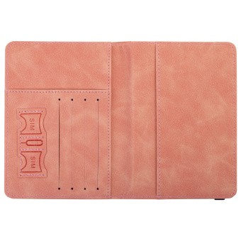 Обложка для паспорта и документов с защитой от считывания, 9 карманов, резинка, экокожа, розовая, BRAUBERG, 238750 за 218 ₽. Обложки для паспорта. Доставка по России. Без переплат!