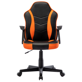 Кресло компьютерное BRABIX "Shark GM-203", экокожа, черное/оранжевое, 532513 за 6&nbsp;227 ₽. Кресла игровые. Доставка по России. Без переплат!