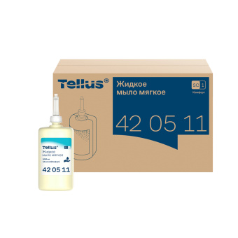 Картридж с жидким мылом одноразовый Tellus/TORK (Система S1) Advanced, 1 л, мягкое, 420511 за 908 ₽. Картриджи с жидким мылом и мылом-пеной. Доставка по России. Без переплат!