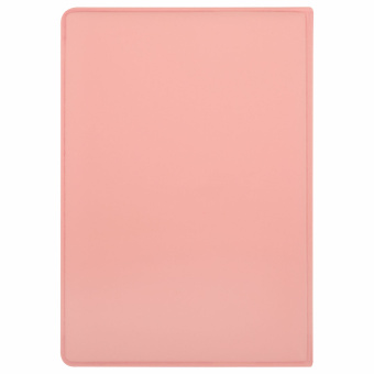 Обложка для паспорта, мягкий полиуретан, "PASSPORT", нежно-розовая, STAFF, 238403 за 103 ₽. Обложки для паспорта. Доставка по России. Без переплат!