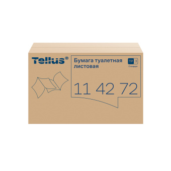 Бумага туалетная Tellus/TORK (Система Т3) UNIVERSAL, КОМПЛЕКТ 40 шт., листовая, 250 л., 11х23 см, 1-слойная, 114272 за 4&nbsp;053 ₽. Туалетная бумага профессиональная. Доставка по России. Без переплат!