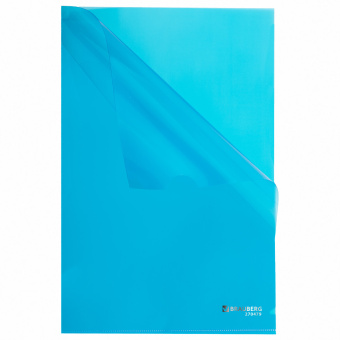Папка-уголок плотная BRAUBERG SUPER, 0,18 мм, синяя, 270479 за 17 ₽. Папки-уголки пластиковые. Доставка по России. Без переплат!