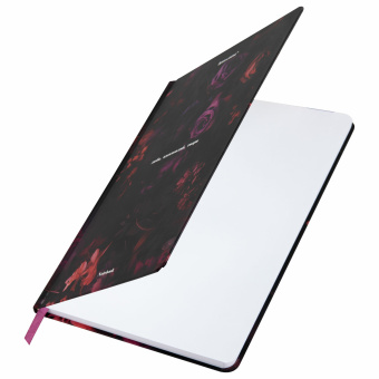 Блокнот с резинкой в клетку 96 л., А5 145х203 мм, твердая обложка с фольгой, BRAUBERG, "Цветы", 116327 за 243 ₽. Блокноты в книжном переплете. Доставка по России. Без переплат!