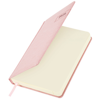 Ежедневник датированный 2026 А5 138x213 мм, BRAUBERG "Imperial", под кожу, розовый, 117065 за 161 ₽. Ежедневники с покрытием "под кожу и ткань". Доставка по России. Без переплат!