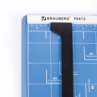 Резак сабельный BRAUBERG TS412 SABER, на 12 л., длина реза 300 мм, металлическое основание, A4, 531800 за 2 182 ₽. Резаки для бумаги. Доставка по России. Без переплат!