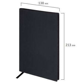 Блокнот А5 138x213 мм, BRAUBERG "Personal", под кожу, 80 листов, клетка, черный, 116608 за 248 ₽. Бизнес-блокноты и бизнес-тетради. Доставка по России. Без переплат!