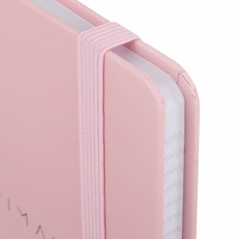 Блокнот с резинкой в клетку 96 л., А5 145х203 мм, твердая обложка, BRAUBERG, "Minimal", розовый, 116319 за 243 ₽. Блокноты в книжном переплете. Доставка по России. Без переплат!