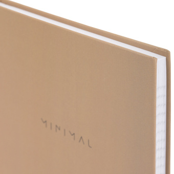 Блокнот А5 134х206 мм, 80 л., твёрдый, клетка, BRAUBERG "Minimal", бежевый, 116438 за 161 ₽. Блокноты. Доставка по России. Без переплат!