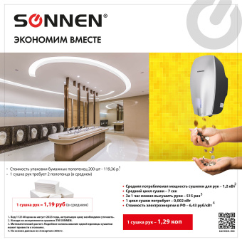 Сушилка ВЫСОКОСКОРОСТНАЯ для рук SONNEN HD-M789G, энергоэффективная, 607221 за 10&nbsp;976 ₽. Сушилки для рук. Доставка по России. Без переплат!
