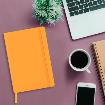 Блокнот А5 (148x218 мм), BRAUBERG "Metropolis Ultra", под кожу, 80 л., резинка, клетка, персиковый, 111022 за 237 ₽. Бизнес-блокноты и бизнес-тетради. Доставка по России. Без переплат!