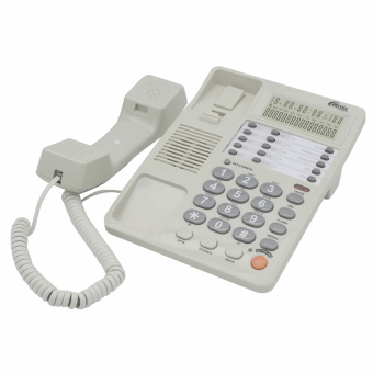 Телефон RITMIX RT-495 white, АОН, спикерфон, память 60 номеров, тональный/импульсный режим, белый, 80002153 за 2 812 ₽. Стационарные телефоны. Доставка по России. Без переплат!