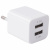 Зарядное устройство сетевое (220В) SONNEN, 2 порта USB, выходной ток 2,1 А, белое, 454797 за 374 ₽. Зарядные устройства для портативной электроники. Доставка по России. Без переплат!