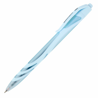Ручка шариковая автоматическая BRAUBERG ULTRA COLOR PASTEL, soft-touch, СИНЯЯ, пишущий узел 0,7 мм, линия 0,35 мм, 144204 за 42 ₽. Ручки шариковые автоматические. Доставка по России. Без переплат!