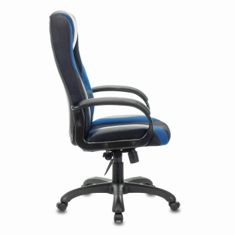 Кресло компьютерное BRABIX PREMIUM "Rapid GM-102", экокожа/ткань, черное/синее, 532106 за 12&nbsp;241 ₽. Кресла игровые. Доставка по России. Без переплат!