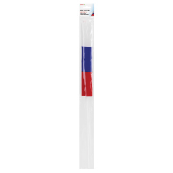 Флаг России ручной 30х45 см, без герба, с флагштоком, BRAUBERG/STAFF, 550182, RU14 за 68 ₽. Флаги и знамена. Доставка по России. Без переплат!