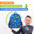 Рюкзак BRAUBERG KIDS PLAY детский, 1 отделение, 3 кармана, "Dinos", 29х23х12 см, 271392 за 885 ₽. Рюкзаки для дошкольников. Доставка по России. Без переплат!