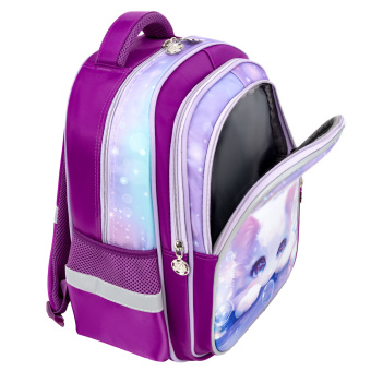 Рюкзак SNOOBAG (СНУБЭГ) FLOSSY, 2 отделения, 3 кармана, "Мечтатель", объемный дизайн, 40х28х18 см, 274441 за 1&nbsp;501 ₽. Рюкзаки для начальной и средней школы. Доставка по России. Без переплат!
