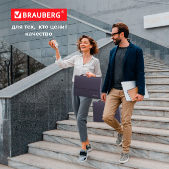 Папка-портфель пластиковая BRAUBERG А4 (327х254х30 мм), 13 отделений, серая, 221438 за 709 ₽. Портфели пластиковые. Доставка по России. Без переплат!