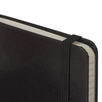 Блокнот МАЛЫЙ (100x150 мм) А6, BRAUBERG "Metropolis", балакрон, резинка, клетка, черный, 111589 за 244 ₽. Бизнес-блокноты и бизнес-тетради. Доставка по России. Без переплат!