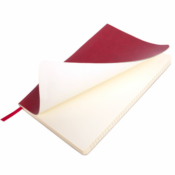 Блокнот А5 (148x218 мм), BRAUBERG "Metropolis Ultra", под кожу, 80 л., резинка, клетка, красный, 111018 за 318 ₽. Бизнес-блокноты и бизнес-тетради. Доставка по России. Без переплат!