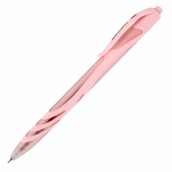 Ручка шариковая автоматическая BRAUBERG ULTRA COLOR PASTEL, soft-touch, СИНЯЯ, пишущий узел 0,7 мм, линия 0,35 мм, 144204 за 42 ₽. Ручки шариковые автоматические. Доставка по России. Без переплат!