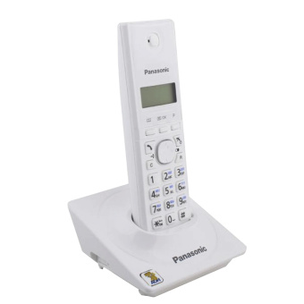 Радиотелефон PANASONIC KX-TG1711RUW, память на 50 номеров, АОН, повтор, часы /будильник (радиус 10-100 м), цвет белый за 6 079 ₽. Радиотелефоны. Доставка по России. Без переплат!