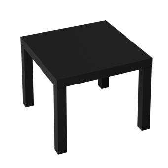Стол журнальный "Лайк" аналог IKEA (550х550х440 мм), черный за 2 849 ₽. Столы журнальные и сервировочные. Доставка по России. Без переплат!