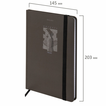 Блокнот с резинкой в клетку 96 л., А5 145х203 мм, твердая обложка, BRAUBERG, "Purpose", 116316 за 243 ₽. Блокноты в книжном переплете. Доставка по России. Без переплат!