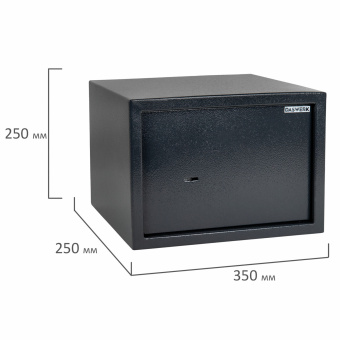 Сейф мебельный DASWERK (ДАСВЕРК) SC-250KL (250х350х250 мм), ключевой замок, графит, 291342 за 4&nbsp;655 ₽. Сейфы мебельные, офисные. Доставка по России. Без переплат!