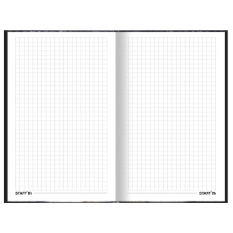 Блокнот А5 (134х206 мм), 80 л., твёрдый, клетка, STAFF, "Котики", 114413 за 83 ₽. Блокноты в книжном переплете. Доставка по России. Без переплат!