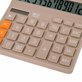 Калькулятор настольный BRAUBERG DIGITAL-12-BG (151х152 мм), 12 разрядов, двойное питание, БЕЖЕВЫЙ, 272970 за 636 ₽. Калькуляторы настольные. Доставка по России. Без переплат!