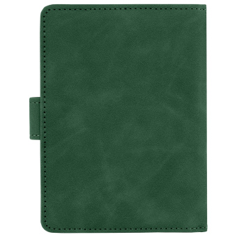 Обложка для паспорта и документов с защитой от считывания, 9 карманов, магнит, экокожа, зеленая, BRAUBERG, 238758 за 235 ₽. Обложки для паспорта. Доставка по России. Без переплат!