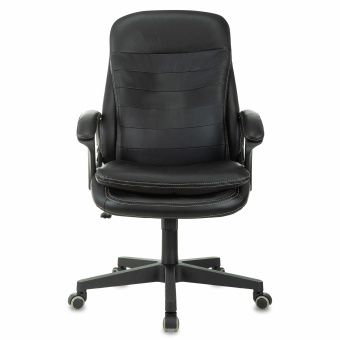 Кресло офисное BRABIX PREMIUM "Omega EX-589", экокожа, черное, 532094 за 15 655 ₽. Кресла для руководителей. Доставка по России. Без переплат!