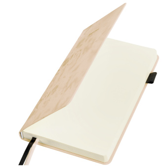 Ежедневник недатированный А5 138x213 мм, BRAUBERG "Velvet", резинка, держатель, 160 л., розовый, 116246 за 457 ₽. Ежедневники с покрытием "под кожу и ткань". Доставка по России. Без переплат!