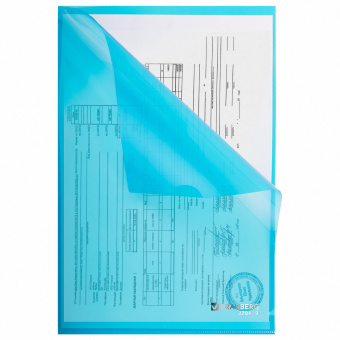 Папка-уголок плотная BRAUBERG SUPER, 0,18 мм, синяя, 270479 за 17 ₽. Папки-уголки пластиковые. Доставка по России. Без переплат!