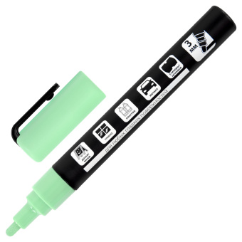 Маркеры меловые CHALK LIQUID MARKER, ПАСТЕЛЬ, НАБОР 8 ЦВЕТОВ, 3 мм, стираемые, BRAUBERG "CHALK", 152598 за 670 ₽. Маркеры меловые. Доставка по России. Без переплат!