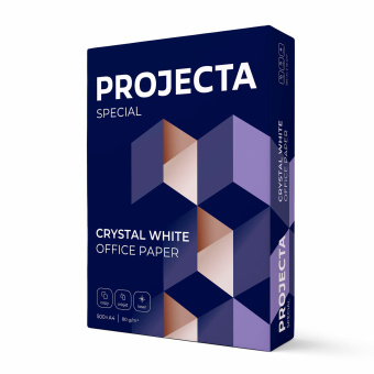 Бумага офисная А4, 80 г/м2, 500 л., марка В, PROJECTA SPECIAL, Россия, 153% (CIE) за 547 ₽. Бумага белая марок А, В, С. Доставка по России. Без переплат!