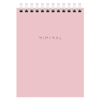 Блокнот МАЛЫЙ ФОРМАТ А6 108х145 мм, 40 л., гребень, картон, клетка, BRAUBERG "Minimal Pastel", 116429 за 28 ₽. Блокноты. Доставка по России. Без переплат!