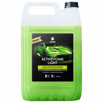 Автошампунь с активной пеной 5 кг, GRASS ACTIVE FOAM LIGHT, легкосмываемый, концентрат, 132101 за 1 418 ₽. Средства для минимоек. Доставка по России. Без переплат!