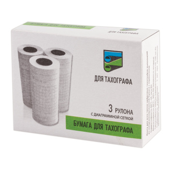 Рулоны для тахографа, ТЕРМОБУМАГА, 57 мм (диаметр 25 мм, длина 8 м), КОМПЛЕКТ 3 шт., 110878 за 112 ₽. Рулоны для тахографов. Доставка по России. Без переплат!