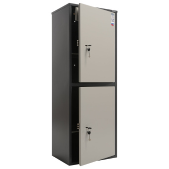 Шкаф металлический для документов AIKO "SL-125/2Т" ГРАФИТ, 1252х460х340 мм, 31 кг, сварной, S10799132502 за 18&nbsp;925 ₽. Шкафы для документов. Доставка по России. Без переплат!