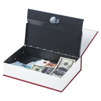 Сейф-книга "Ревизор", 55х155х240 мм, ключевой замок, BRAUBERG, 291052 за 1&nbsp;187 ₽. Сейф-книги. Доставка по России. Без переплат!