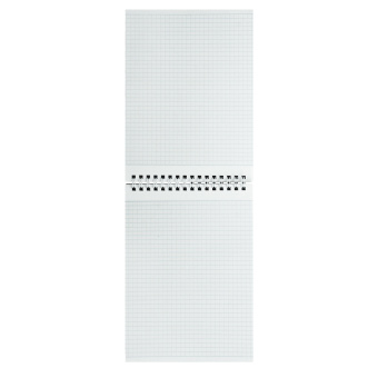 Блокнот А5, 146х205 мм, 60 л., гребень, картон, жесткая подложка, клетка, BRAUBERG, "На волне успеха", 129813 за 68 ₽. Блокноты. Доставка по России. Без переплат!