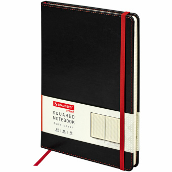 Блокнот БОЛЬШОЙ ФОРМАТ (180х250 мм) B5, BRAUBERG "Office", под кожу 80 л., клетка, черный, 113309 за 677 ₽. Бизнес-блокноты и бизнес-тетради. Доставка по России. Без переплат!