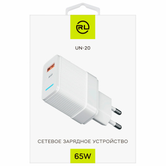 Зарядное устройство быстрое сетевое (220 В) USB QC3.0+Type-C PD 65 Вт, 3 А, RED LINE, УТ000033860 за 1 470 ₽. Зарядные устройства для портативной электроники. Доставка по России. Без переплат!
