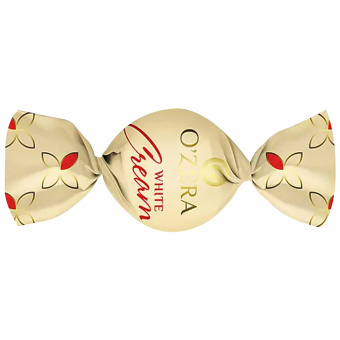 Конфеты шоколадные O'ZERA "White Cream" с кремовой начинкой, 500 г, ПН210 за 699 ₽. Конфеты фасованные. Доставка по России. Без переплат!