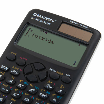 Калькулятор инженерный BRAUBERG SC-991EX-Plus (165х84 мм), 552 функции,10+2 разрядов, двойное питание, 271726 за 1 728 ₽. Калькуляторы инженерные. Доставка по России. Без переплат!