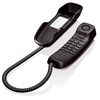 Телефон Gigaset DA210, набор на трубке, быстрый набор 10 номеров, световая индикация звонка, черный, S30054S6527S301 за 2 525 ₽. Стационарные телефоны. Доставка по России. Без переплат!