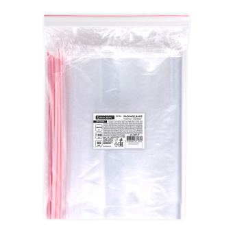 Пакеты ZIP LOCK "зиплок" ПРОЧНЫЕ, комплект 100 шт., 200х300 мм, ПВД, 60 мкм, BRAUBERG EXTRA, 608174 за 561 ₽. Пакеты с замком "зиплок". Доставка по России. Без переплат!